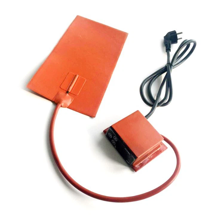 Garnitură electrică de încălzire din cauciuc siliconic flexibil cu control digital al temperaturii